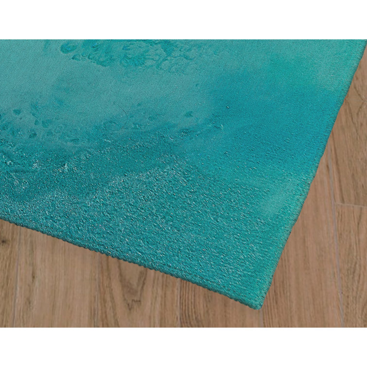 Kavka Fiji Rectangle Water Resistant Chair Mat with Straight Cut Edge